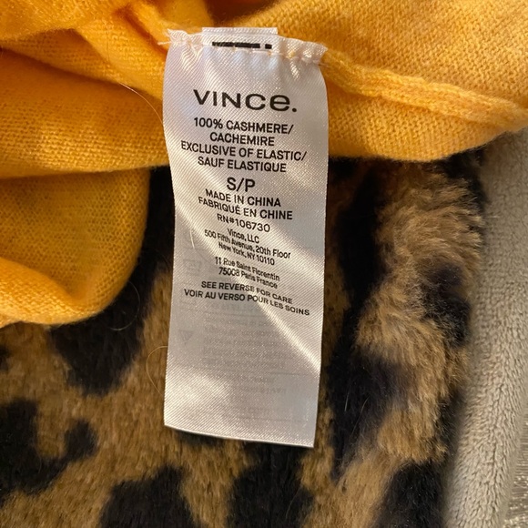 NWT VINCE Cashmere Tank - Picture 3 of 3
